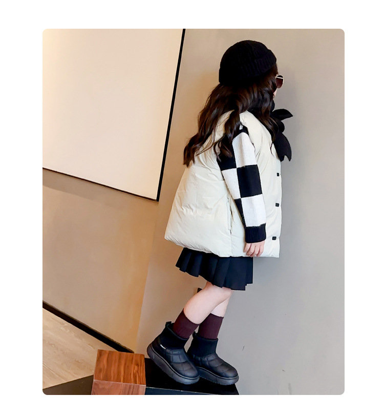 Kinder-Stiefel aus Samtbaumwolle, Winter 2025, neue Socken und Stiefel für Jungen und Mädchen, warm und dick gefüttert, Schneestiefel_voghion.com