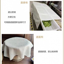 锁边棉纱布包压豆腐布蒸饭遮盖布细布白沙布料纯棉盖布豆浆过批发