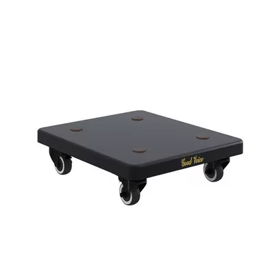 Pad Desktop Shock-Absorbing Shock-Proof Electric car big tripod - p12-single-layer-3535-universal-wheel-matte-black-one-price