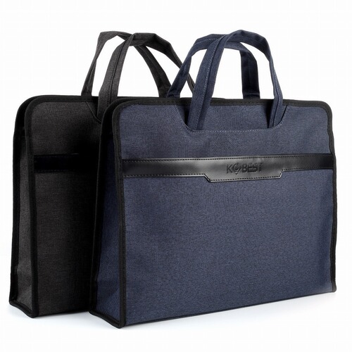 Business Large Capacity Portable Briefcase Office Commute General Document Bag Student Multifunctional Storage Bag