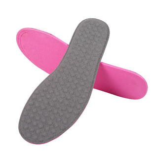 Massage Breathable Insoles for Men and Women Sweat-Absorbent Sports Insoles Shock-Absorbing Suede Insoles Soft and Breathable Spot Wholesale