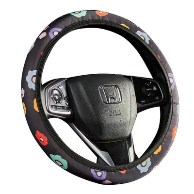 Steering wheel cover, Sunflower Elastic Steering Wheel