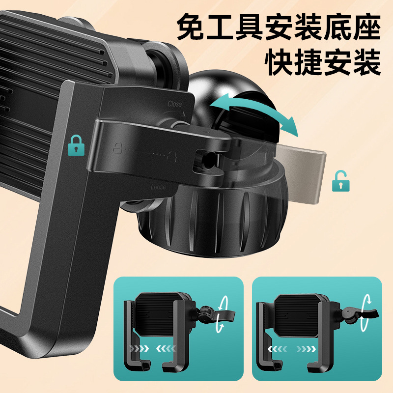 クロスボーダーの新型電気自動車の携帯電話のスタンドはオートバイの自転車を衝撃します。