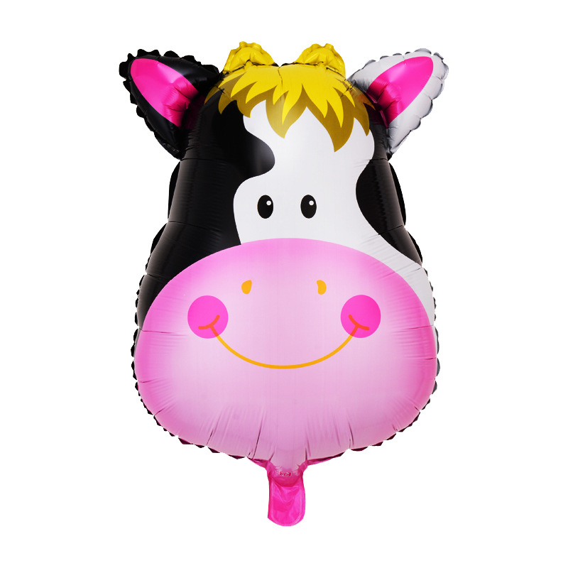 Birthday Cows Emulsion Party Balloons 1 Set display picture 4