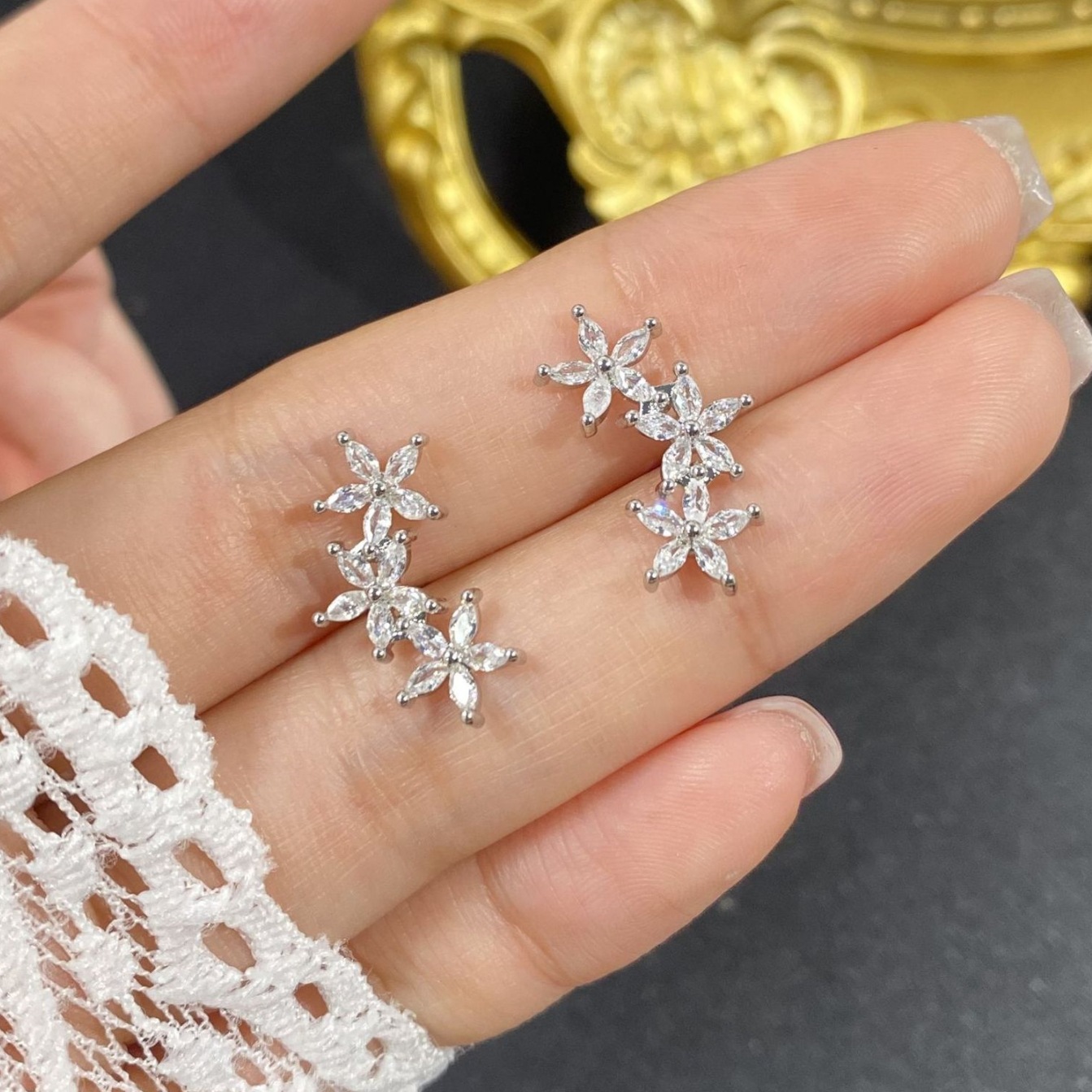 cute fresh earrings
