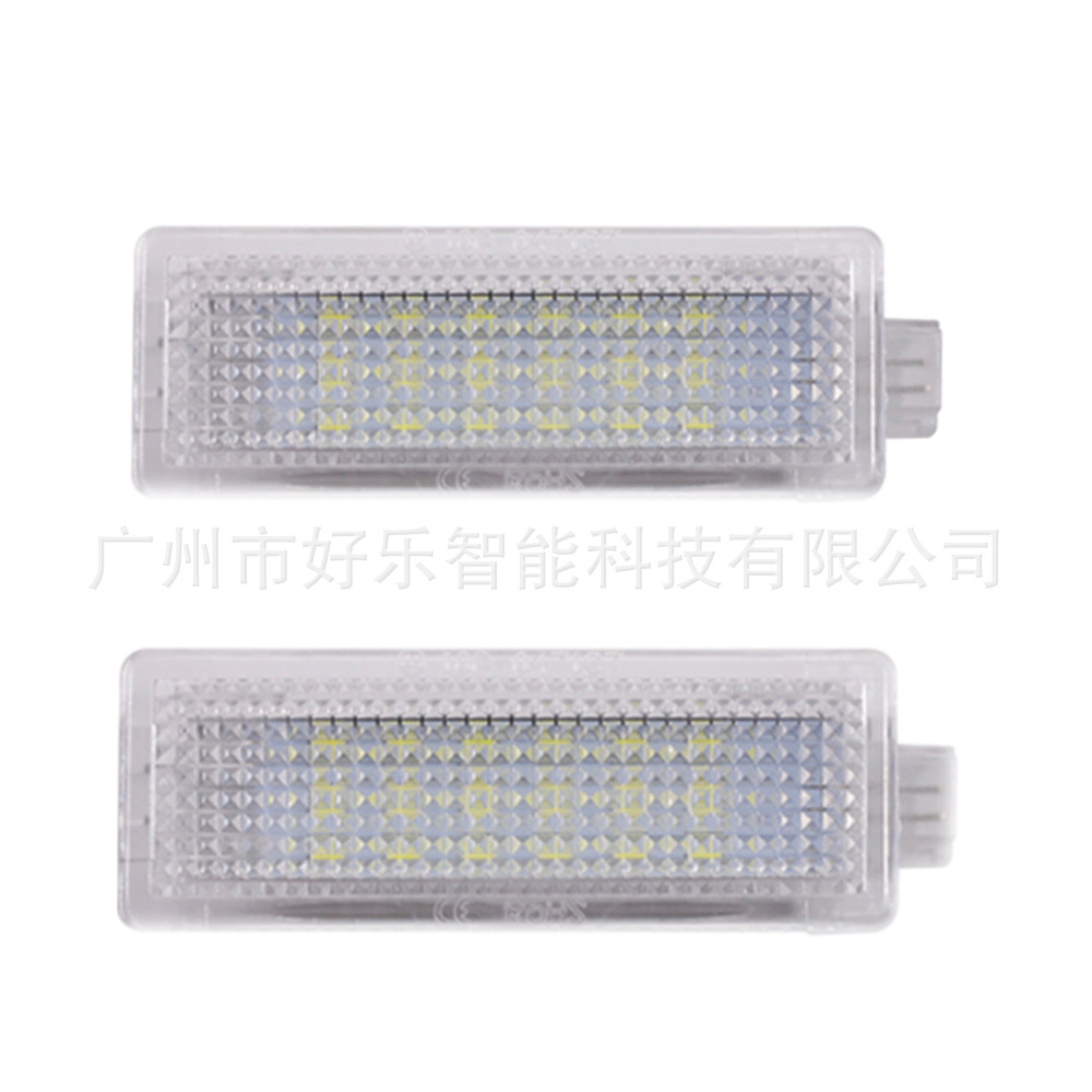 Cross-border special for BMW E60 LED license plate lights, transparent license plate lights, car modification and repair parts