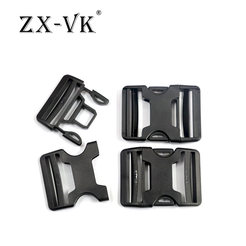 5,1 cm doble tirón anti-presión hebilla cintura bolsa correa ajustable plástico hebilla táctica libro bolsa hebilla mochila Accesorios