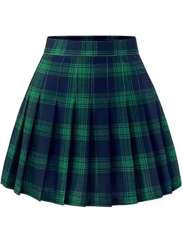 Creative 2024 Spring Princess-Style Fresh and Sweet Women's Clothing Spandex Pleated Skirt Wholesale from Manufacturer