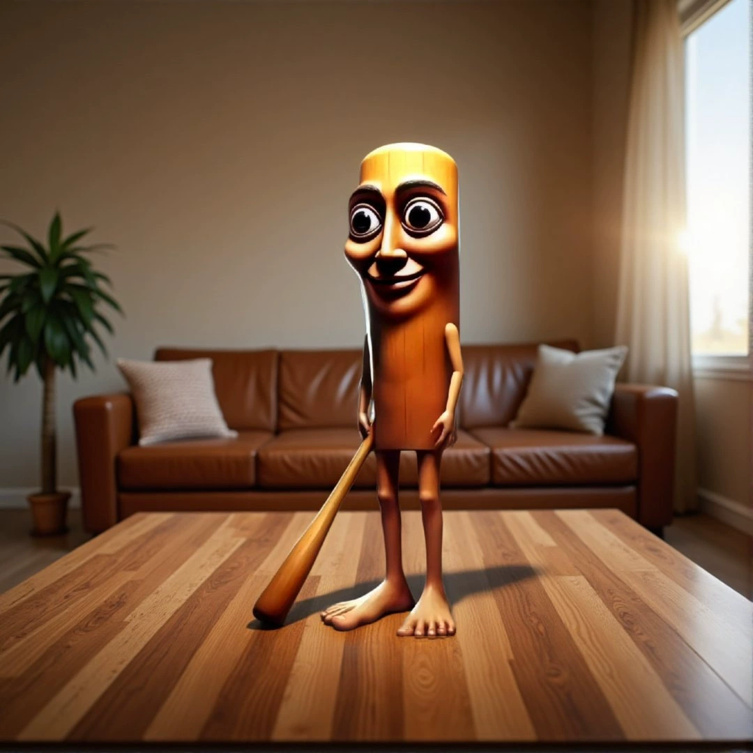 3D-печатные фигурки ТунгТунгСахур и Тра-ла-ла акулы, фигурки с подвижными руками