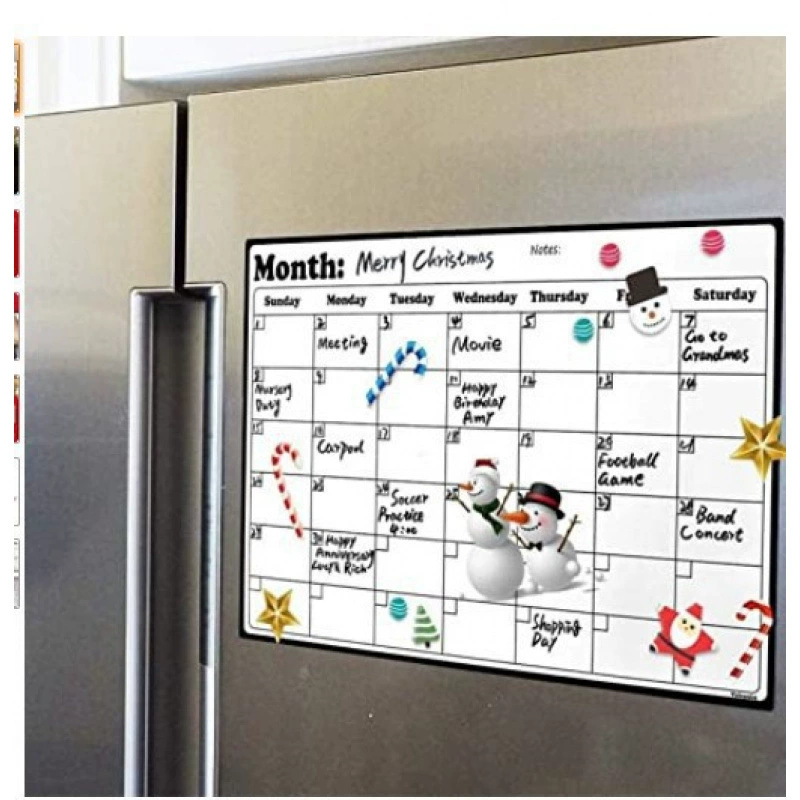 Magnetic dry erase board наклейки на доске Воскресный календарь План Белая доска наклейки на холодильник