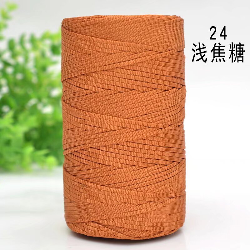 Algodón mercerizado, lino, laca, hilo de seda de hielo, bricolaje tejido a mano, protección solar de primavera y verano, sombrero para el sol, bolso de ganchillo, cojín, zapatos