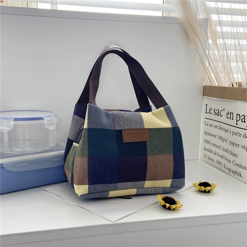 Casual bolso de moda de las mujeres de gran capacidad lonchera bolsa de almuerzo 2023 primavera nuevo bolso casual simple