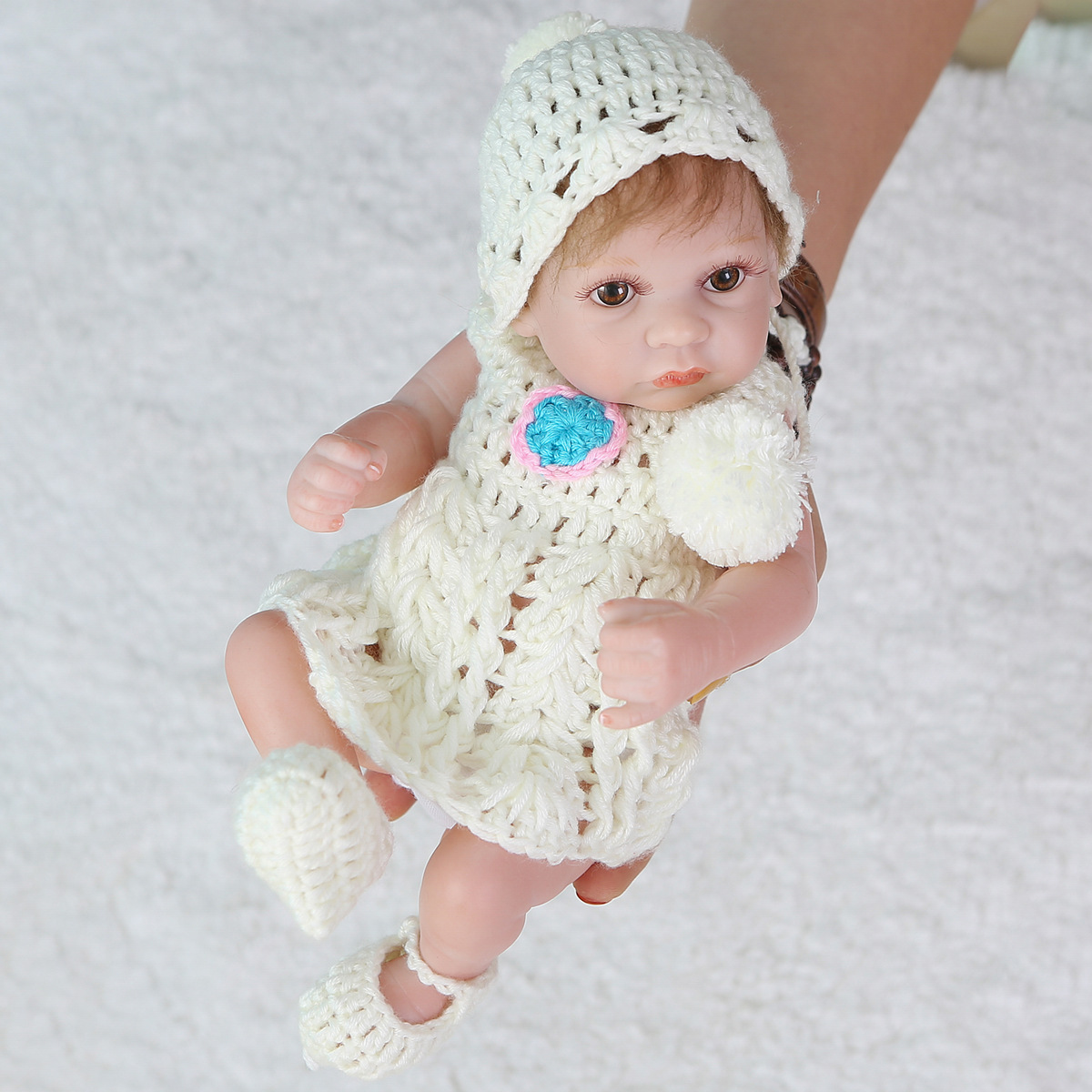 26cm mini muñeca de Palma Linda Comercio exterior e-commerce suministro azul productos del mar entrega de una sola pieza