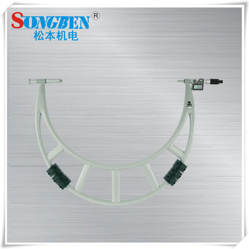 青量电子可换测砧外径千分尺900-1000mm棘轮测力144-19-510