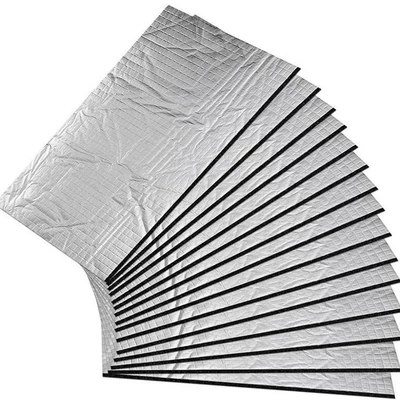 10/12/20 Pieces Car Insulation Pad 250 X 180 X 5mm Insulation Pad Sound Insulation Pad Cross-Border (Car sound-absorbing cotton)