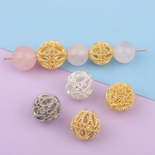 14k��ɫ��ɫ�U�ջ��� ����A��diy�ֹ���朴���10mm�����Ʒ���