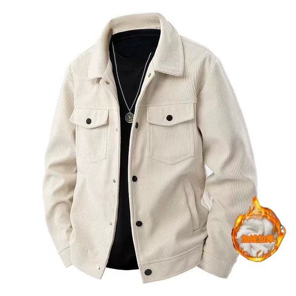 G1600 [Beige white] Add velvet and thicken