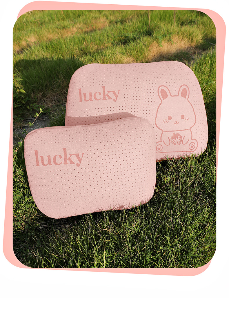 26 Years New Model Cute Little Rabbit Faux Fur Half-Cover Saddle Pad Car Seat Cushion Cover Universal for All Seasons