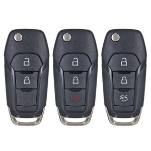 Ford 2/2+1/3 düyməli qatlanan avtomobil açarı üçün dəyişdirmə korpusu