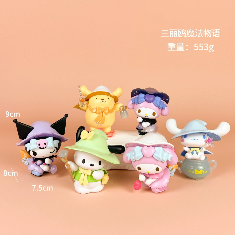 Sanrio Blind Blind Прорицание Куроми Пати Мелати Волбери Киллер аниме кукла модель, моделирование Play Tide Play