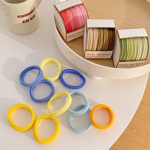 Wholesale Headbands with Rubber Bands, Korean-Style New Candy Color Elastic Headbands, Wholesale Cute Hairbands