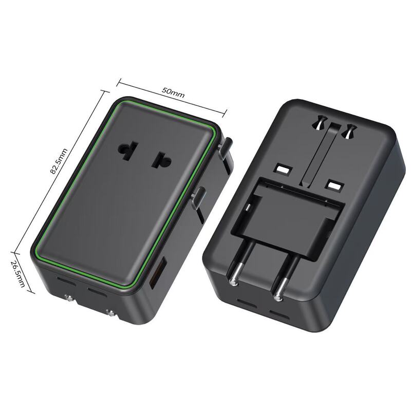 Global Multi-Function Plug, Ultra-Thin Universal Charger, Australian Standard, German Standard, American Standard, British Standard, Travel Ultra-Thin Socket