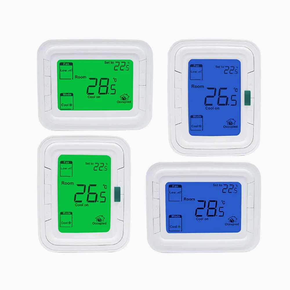Termostato Digital LCD para Fan Coil T6861 AC220V AC24V, Pantalla Digital LCD