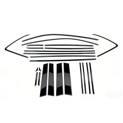 Door Panel Decorative Stickers, Şüşə kənarı xromları/moldingləri