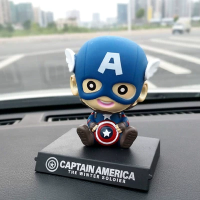 Accessories, Decorative Toys, Anime – Car ornaments - -captain-america-wearing-a-hat