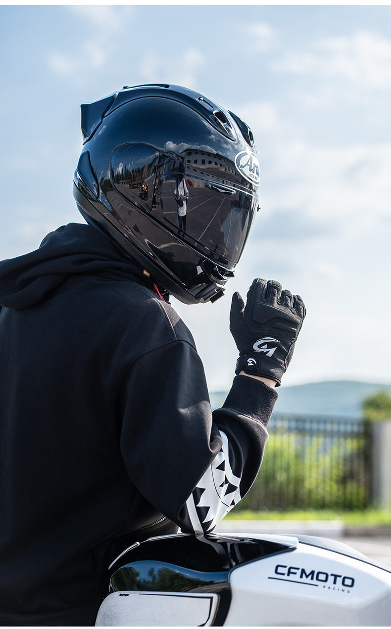 Motorcycle Gloves Touch Screen Summer Breathable Rider Retro Cruise Street Motorcycle Protection Anti-Fall Riding Equipment All Seasons