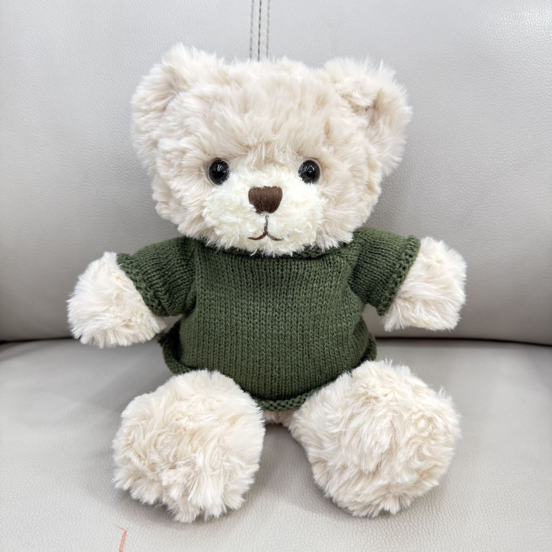 Máquina de muñecas agarrar 8 pulgadas ropa Teddy Bear juguetes de peluche impresión de muñecas LOGO regalos de eventos corporativos