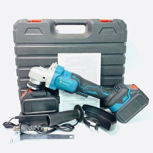 Source Factory Export Lithium Battery Brushless Angle Grinder 09 Model 125MM Type Rechargeable Electric Grinder