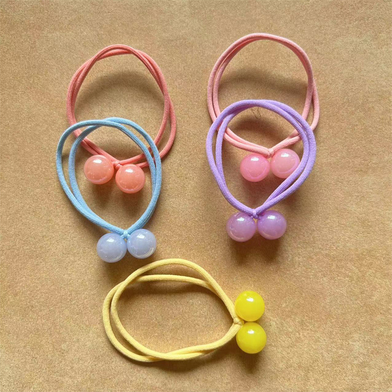 Yiwu venta al por mayor cuerda de pelo de doble cabeza para niños cuerda de pelo negro Yiwu agente de compra