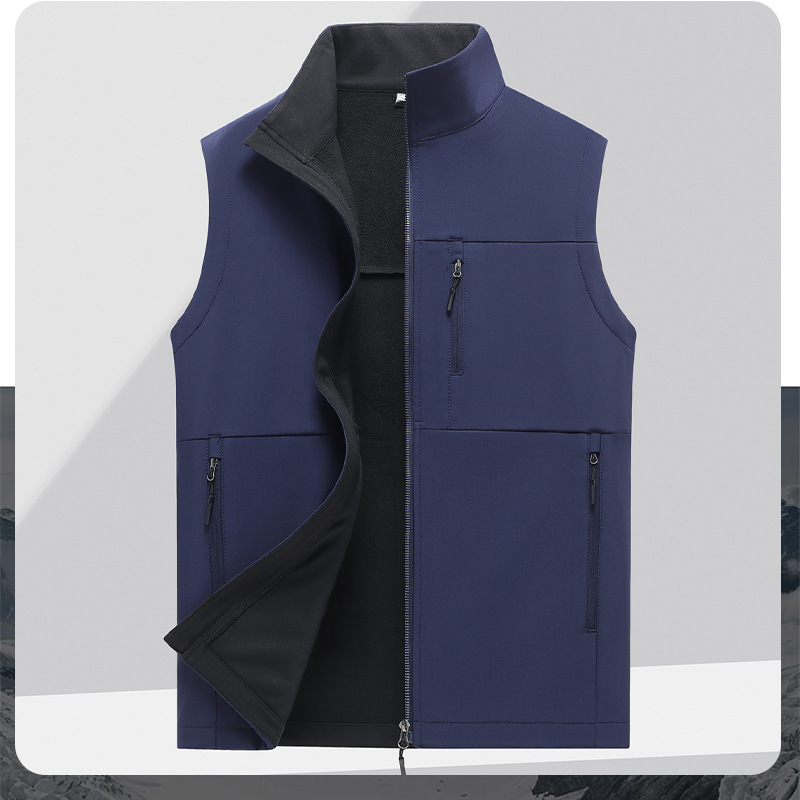 Autumn travel windproof waterproof sports vest