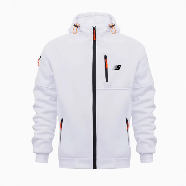 Men's Clothing Autumn and Winter Popular Large Size Men's Hoodies Sports Style Multi zipper Multi pocket Sweatshirt_voghion.com