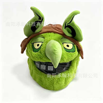 Soft Artificial Rabbit Fur Motorcycle: Motosiklet dəbilqələri - one-size-fits-all-goblin