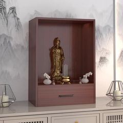 佛柜小型神台柜供台家用财神爷菩萨佛龛柜供奉神位供桌关公神像柜