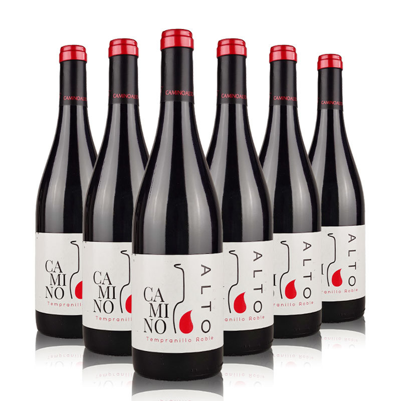 卡米诺阿尔托丹魄橡木桶红葡萄酒西班牙红酒干红14%vol750ml
