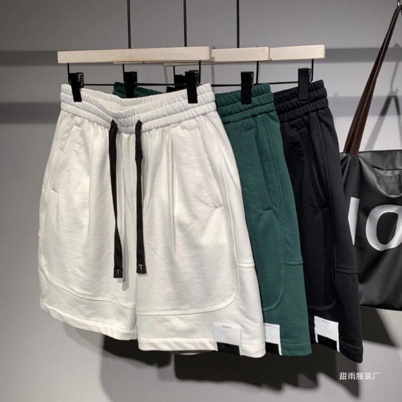 Summer New Large Size 150kg Men's Shorts, Unique Color, Thin Loose Casual Cargo-Style Knee-Length Shorts