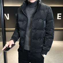 羽绒服男士外套秋冬季新款时尚休闲立领潮流男装外贸袄子反季清仓