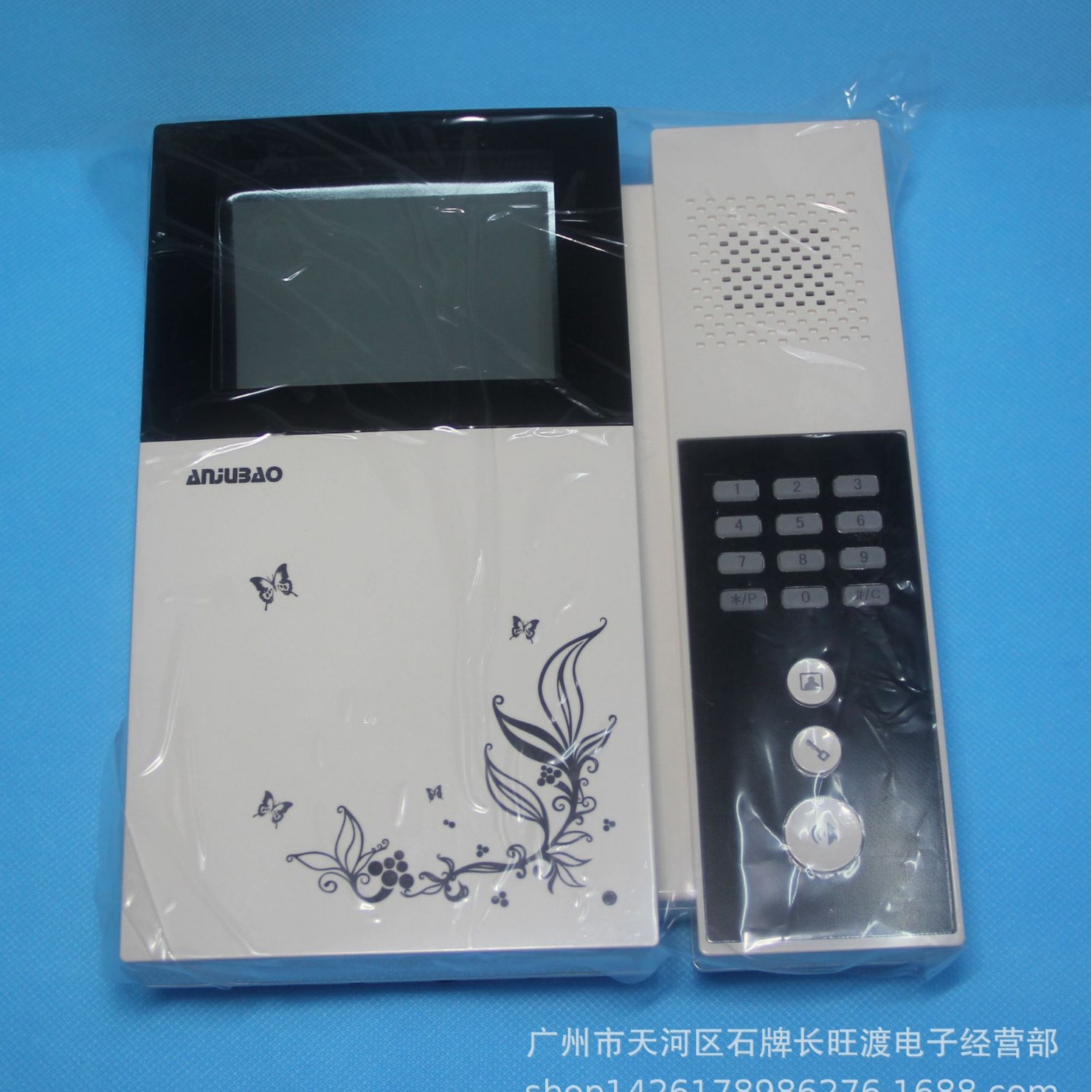 安居宝楼宇对讲分机AJB-FJ10CV9A HY-159BV6 网口