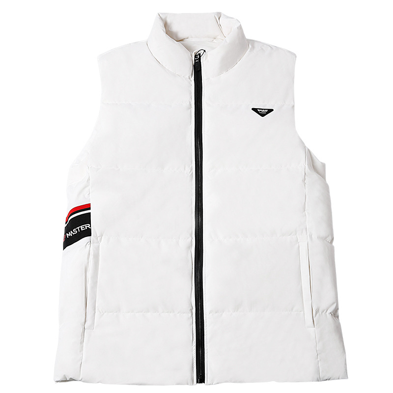 Áo gilê lông vũ PGM chống gió giữ ấm cổ đứng dành cho golf — YF759-Vest đỏ [chống gió và giữ ấm/vịt nhồi], YF759-Áo vest đen [chống gió và ấm áp/vịt lộn], YF759-Vest trắng [Chống gió và giữ ấm/Đổ đầy lông vịt]
