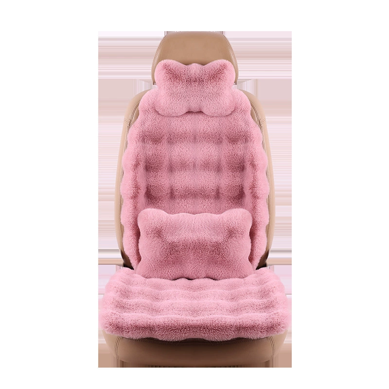 Winter plush keep warm cute non-slip universal seat