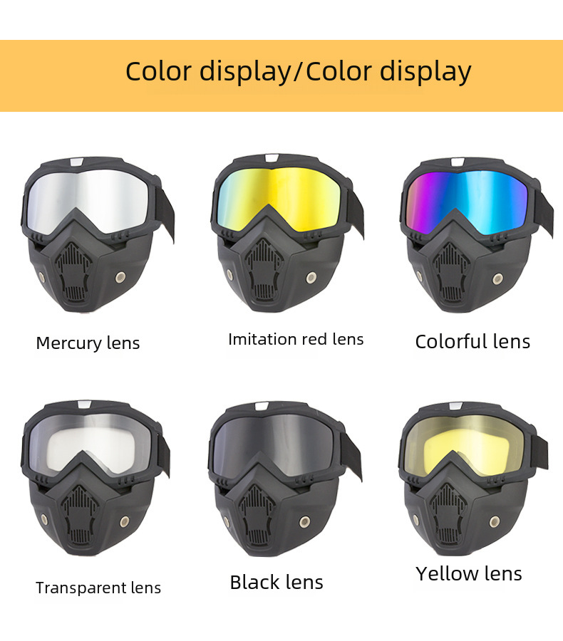Retro Harley goggles outdoor military performance field protection mask motorcycle riding equipment windproof sand sunshade goggles