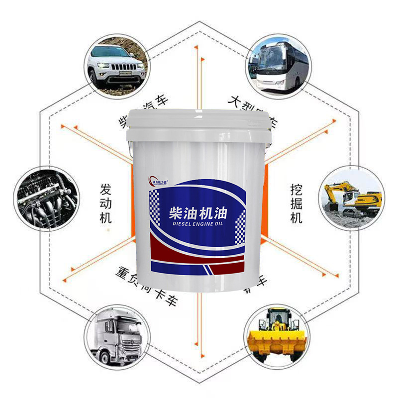 Genuine Synthetic Cf-4 Tractor Heavy Truck Agricultural Truck Ship Engine 15W-40 Diesel Engine Oil Wholesale