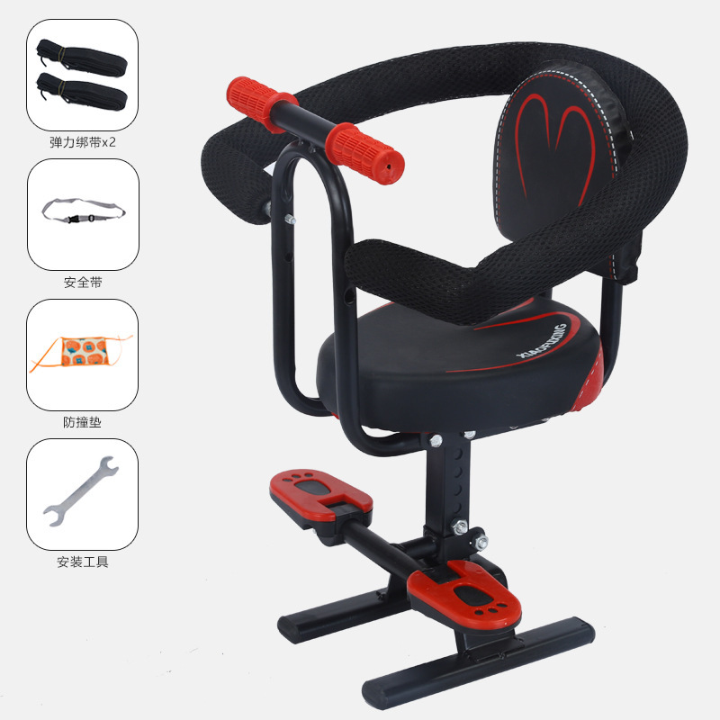 Black and red 010+full circumference+adjustable+strap