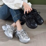 以一 Модная универсальная спортивная обувь на платформе для отдыха, в корейском стиле