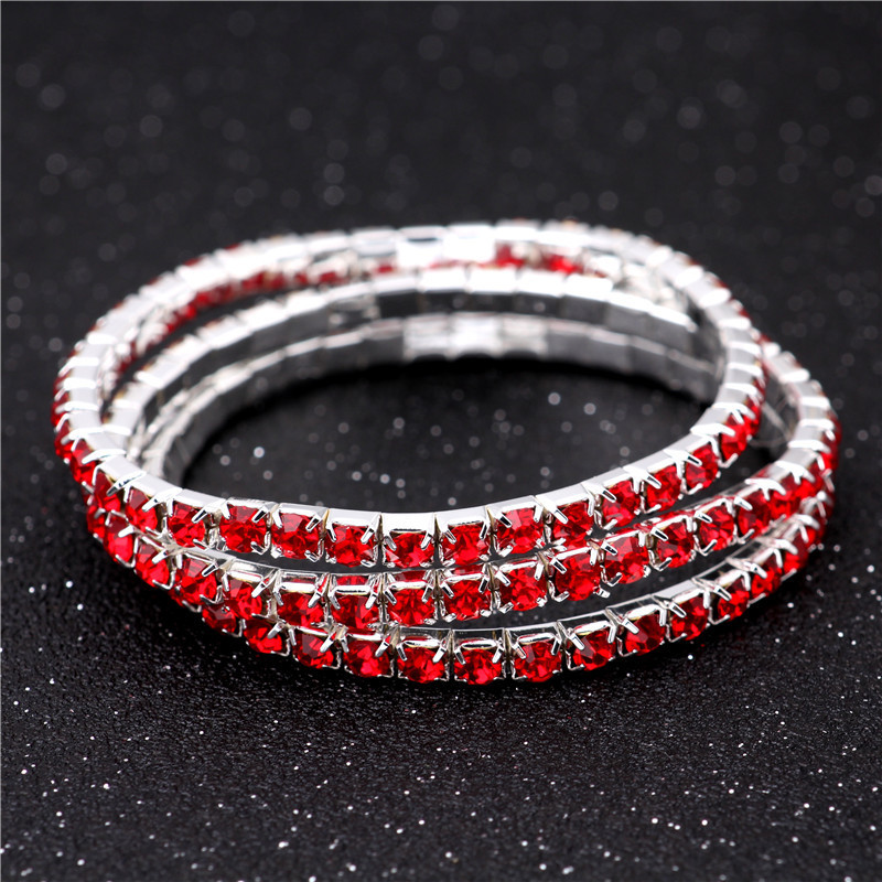 Simple Style Geometric Crystal Rhinestone Gem Bracelets display picture 29