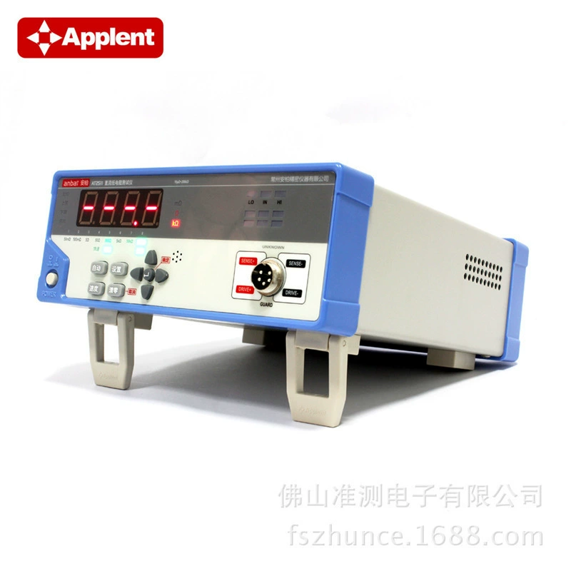 Changzhou Amber AT511C Измеритель сопротивления постоянного тока экономичный и применимый измеритель сопротивления микроомметр мегаомметр