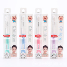 卡尼尔Y97 PVC盒装卡通牛刷柄细丝磨尖软毛儿童牙刷
